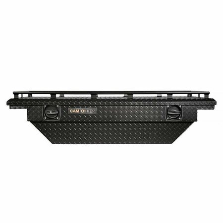 CAMLOCKER 60 in Crossover Tool Box with Rail For Jeep Gladiator JT, Gloss Black S60LPBLRLGB